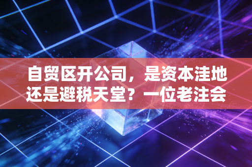 自贸区开公司，是资本洼地还是避税天堂？一位老注会的掏心窝子建议