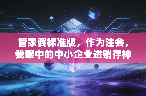 管家婆标准版，作为注会，我眼中的中小企业进销存神队友