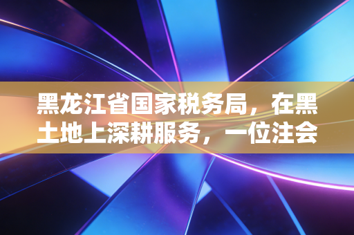 黑龙江省国家税务局，在黑土地上深耕服务，一位注会眼中的税务变迁与数字化浪潮