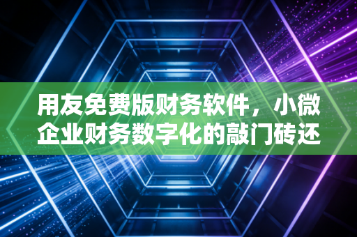 用友免费版财务软件，小微企业财务数字化的敲门砖还是鸡肋？