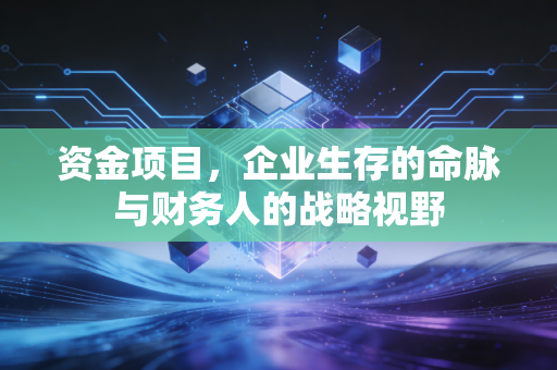 资金项目，企业生存的命脉与财务人的战略视野