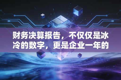 财务决算报告，不仅仅是冰冷的数字，更是企业一年的体检单与故事书