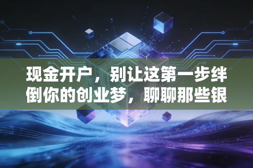 现金开户，别让这第一步绊倒你的创业梦，聊聊那些银行柜员不会告诉你的潜规则