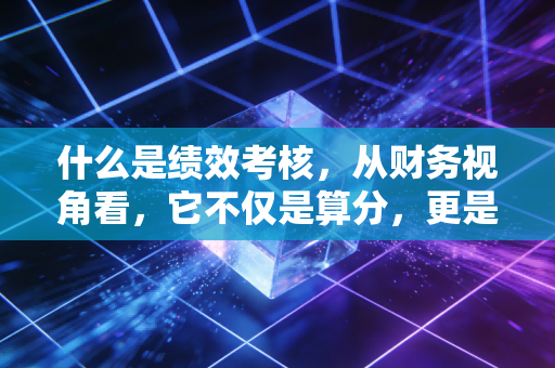 什么是绩效考核，从财务视角看，它不仅是算分，更是企业战略落地的导航仪
