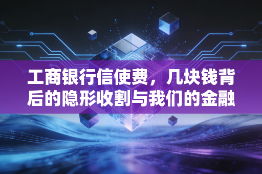 工商银行信使费，几块钱背后的隐形收割与我们的金融觉醒