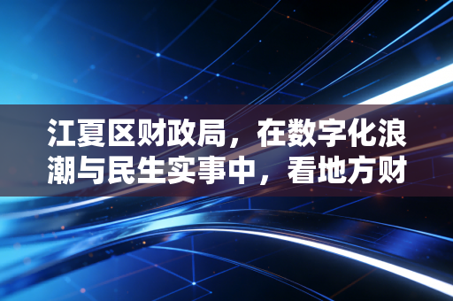 江夏区财政局，在数字化浪潮与民生实事中，看地方财政的硬核担当与温情