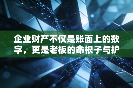 企业财产不仅是账面上的数字，更是老板的命根子与护城河
