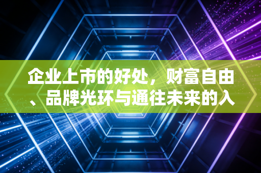 企业上市的好处，财富自由、品牌光环与通往未来的入场券