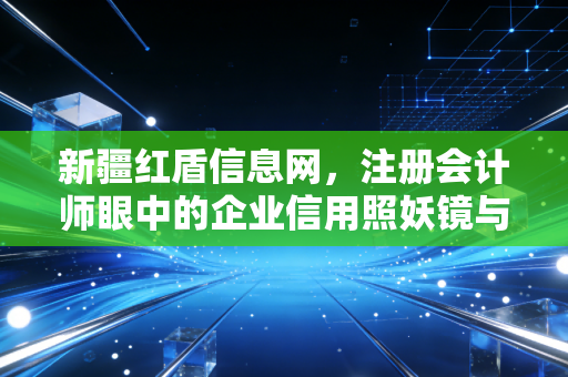 新疆红盾信息网，注册会计师眼中的企业信用照妖镜与合规之路
