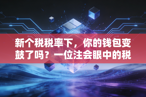 新个税税率下，你的钱包变鼓了吗？一位注会眼中的税月静好与暗流涌动