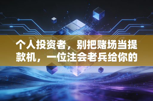 个人投资者，别把赌场当提款机，一位注会老兵给你的防割指南