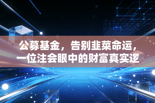 公募基金，告别韭菜命运，一位注会眼中的财富真实逻辑