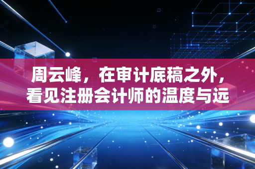 周云峰，在审计底稿之外，看见注册会计师的温度与远方