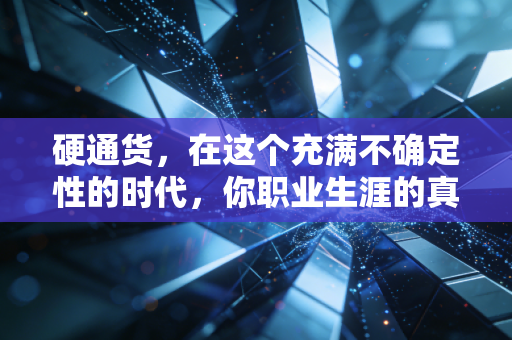 硬通货，在这个充满不确定性的时代，你职业生涯的真正底牌是什么？