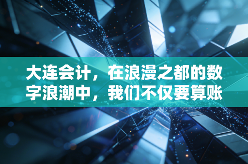大连会计，在浪漫之都的数字浪潮中，我们不仅要算账，更要算好人生的这笔账