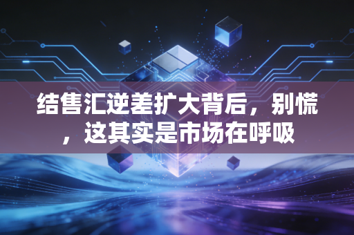 结售汇逆差扩大背后，别慌，这其实是市场在呼吸