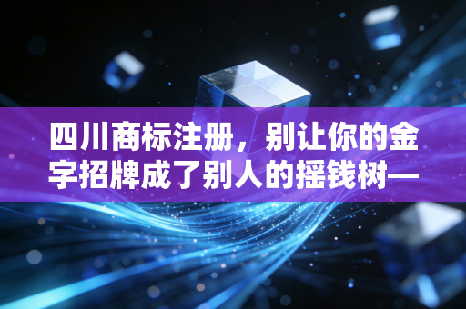 四川商标注册，别让你的金字招牌成了别人的摇钱树——一位注会眼中的品牌资产保卫战