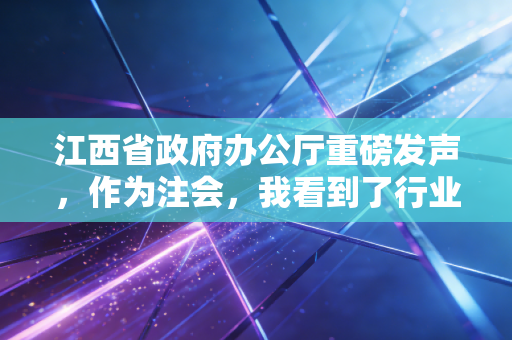 江西省政府办公厅重磅发声，作为注会，我看到了行业转型的深层信号与未来机遇