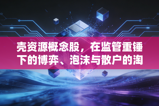壳资源概念股，在监管重锤下的博弈、泡沫与散户的淘金梦