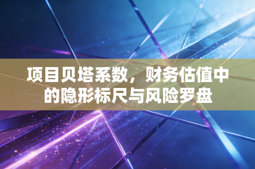 项目贝塔系数，财务估值中的隐形标尺与风险罗盘