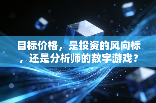 目标价格，是投资的风向标，还是分析师的数字游戏？——一个CPA眼中的估值艺术与陷阱
