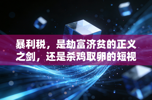 暴利税，是劫富济贫的正义之剑，还是杀鸡取卵的短视之举？
