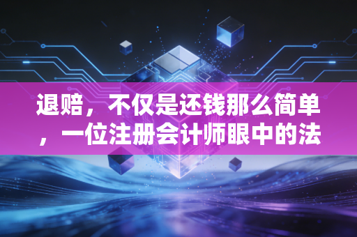 退赔，不仅是还钱那么简单，一位注册会计师眼中的法律责任与财务救赎