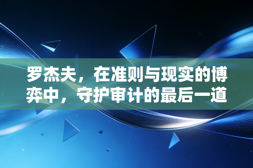 罗杰夫，在准则与现实的博弈中，守护审计的最后一道防线