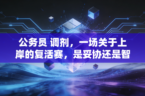 公务员 调剂，一场关于上岸的复活赛，是妥协还是智慧？