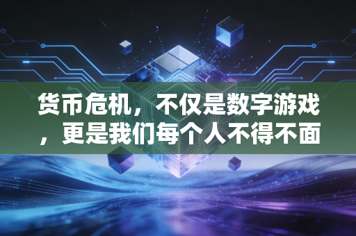 货币危机，不仅是数字游戏，更是我们每个人不得不面对的生存大考