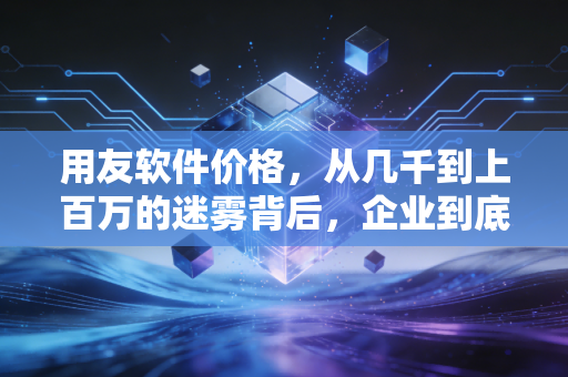 用友软件价格,从几千到上百万的迷雾背后,企业到底在为什么买单?