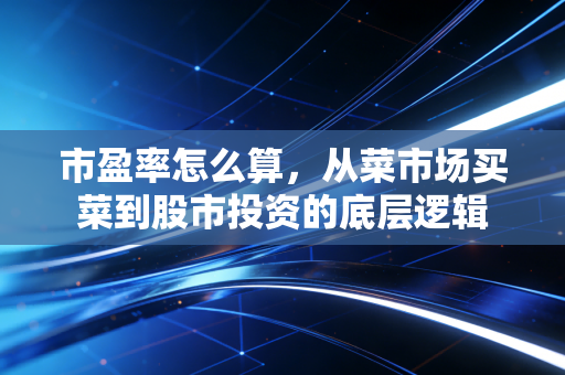 市盈率怎么算，从菜市场买菜到股市投资的底层逻辑