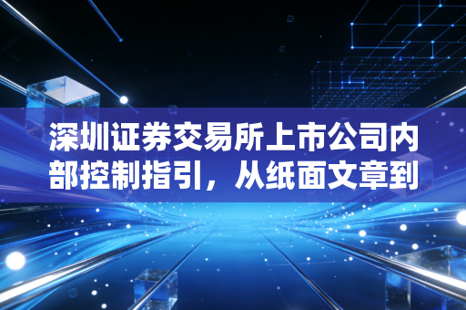深圳证券交易所上市公司内部控制指引,从纸面文章到实战利器的深度思考与个人感悟