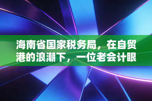 海南省国家税务局，在自贸港的浪潮下，一位老会计眼中的税务变迁与未来