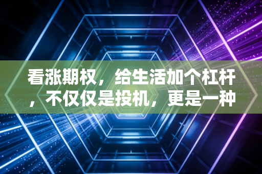 看涨期权,给生活加个杠杆,不仅仅是投机,更是一种生存智慧