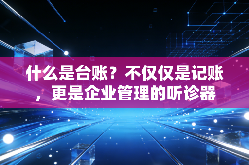 什么是台账?不仅仅是记账,更是企业管理的听诊器