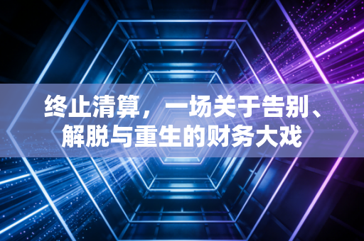 终止清算,一场关于告别、解脱与重生的财务大戏