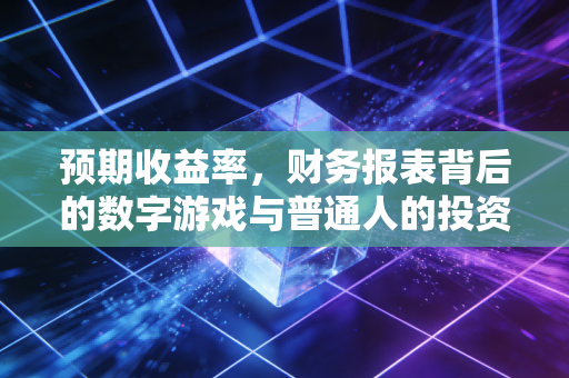 预期收益率，财务报表背后的数字游戏与普通人的投资迷局