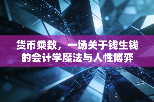 货币乘数,一场关于钱生钱的会计学魔法与人性博弈