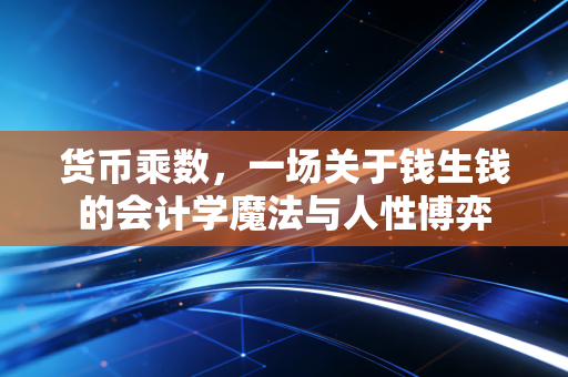 货币乘数，一场关于钱生钱的会计学魔法与人性博弈