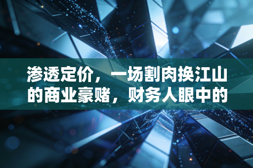 渗透定价,一场割肉换江山的商业豪赌,财务人眼中的价格战真相