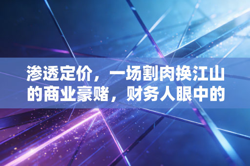 渗透定价，一场割肉换江山的商业豪赌，财务人眼中的价格战真相