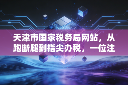 天津市国家税务局网站,从跑断腿到指尖办税,一位注会眼中的税务数字化变迁