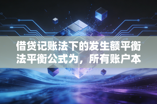 借贷记账法下的发生额平衡法平衡公式为,所有账户本期借方发生额合计 = 所有账户本期贷方发生额合计,聊聊会计里的能量守恒与人生哲学