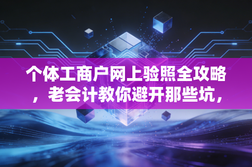个体工商户网上验照全攻略，老会计教你避开那些坑，别让疏忽毁了你的生意
