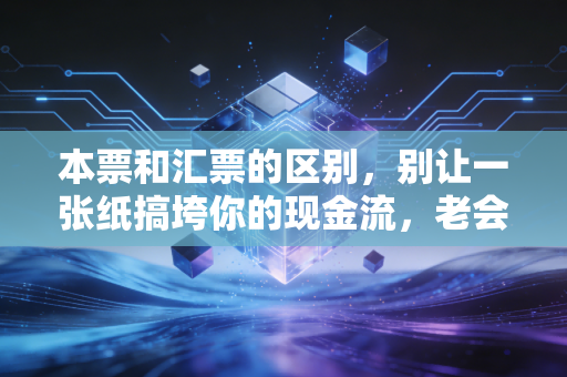 本票和汇票的区别,别让一张纸搞垮你的现金流,老会计的掏心窝子话