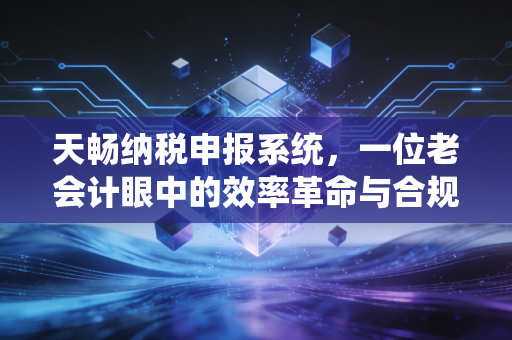 天畅纳税申报系统，一位老会计眼中的效率革命与合规之道