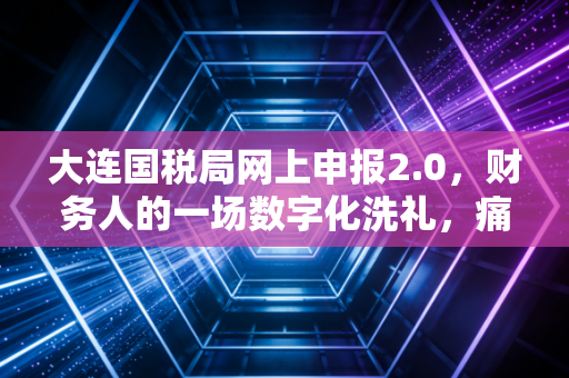 大连国税局网上申报2.0,财务人的一场数字化洗礼,痛并快乐着的升级之路