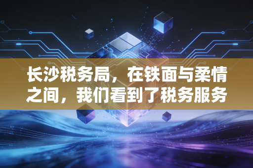 长沙税务局,在铁面与柔情之间,我们看到了税务服务的真实温度