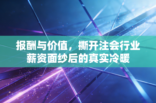报酬与价值，撕开注会行业薪资面纱后的真实冷暖